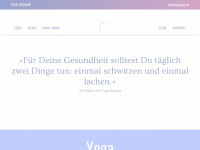 yogajoye.de Webseite Vorschau