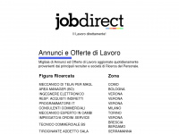 jobdirect.it Webseite Vorschau