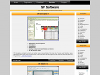 sf-software.de Webseite Vorschau