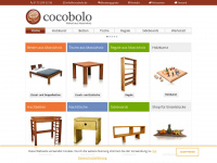 cocobolo.de Webseite Vorschau