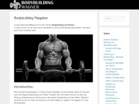 bodybuilding-wagner.de Webseite Vorschau