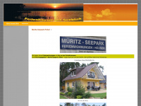 mueritzseepark-roebel.de Webseite Vorschau