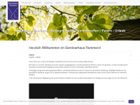 seminarhaus-rommerz.de Webseite Vorschau
