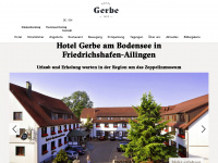 hotel-gerbe.de Webseite Vorschau