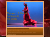 flamenco-kathak.de Webseite Vorschau