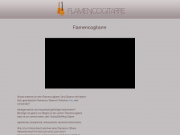 flamenco-gitarre.de Webseite Vorschau