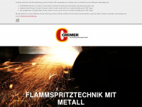 flammspritztechnik.de Webseite Vorschau