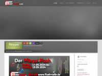 flash-radio.de Webseite Vorschau