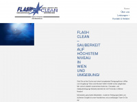 flashclean.at Webseite Vorschau