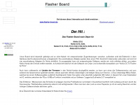 flasherboard.de Webseite Vorschau
