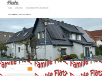 flatzweb.de Webseite Vorschau