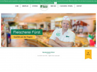 fleischerei-fuerst.at Webseite Vorschau
