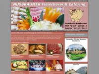 fleischereinussbaumer.at Webseite Vorschau