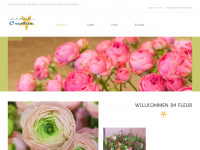 fleur-creative.ch Webseite Vorschau