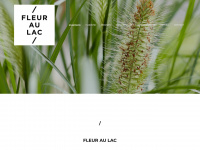 fleuraulac.ch Webseite Vorschau