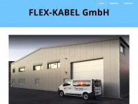 flex-kabel.ch Webseite Vorschau