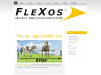 flexos.ch Webseite Vorschau