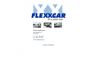 flexxcar.de Webseite Vorschau