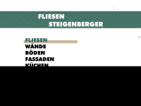 fliesen-steigenberger.at Webseite Vorschau