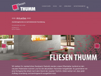 fliesen-thumm.de Webseite Vorschau