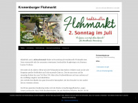 flohmarkt-kronenburg.de Webseite Vorschau