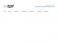 floorball-bayern.de Webseite Vorschau
