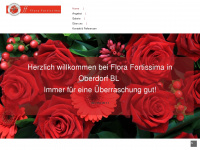 flora-fortissima.ch Webseite Vorschau