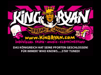 kingryan.com Webseite Vorschau