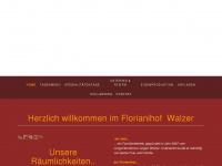 florianihof-walzer.at Webseite Vorschau