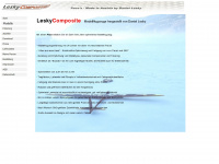leskycomposite.at Webseite Vorschau