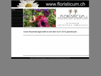 floristicum.ch Webseite Vorschau