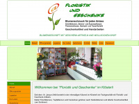 floristik-kloesterli.ch Webseite Vorschau