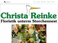 floristik-storchennest.de Webseite Vorschau
