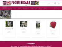 floristikart.ch Webseite Vorschau