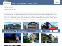 hotel-adonis.ch Webseite Vorschau