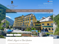hotelmozart.at Webseite Vorschau