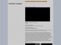 michael-riessler.de Webseite Vorschau