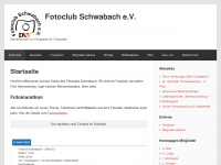 fotoclub-schwabach.de Webseite Vorschau