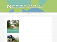 urbanes-wohnen.de Webseite Vorschau
