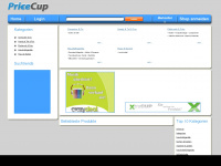 pricecup.com Webseite Vorschau
