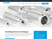 flueko.ch Webseite Vorschau