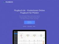 flugbuch.de Webseite Vorschau