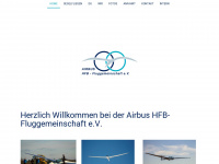 hfb-fluggemeinschaft.de Webseite Vorschau