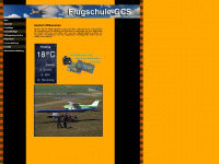 flugschule-gcs.de Webseite Vorschau