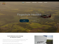 flugschule-heubach.de Webseite Vorschau