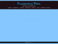 flugschule-pizol.ch Webseite Vorschau