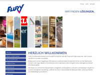 flury-stans.ch Webseite Vorschau