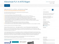 fly-a-kite.de Webseite Vorschau