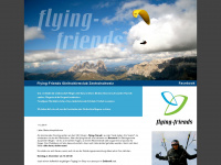 flying-friends.ch Webseite Vorschau