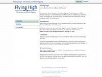 flying-high.de Webseite Vorschau